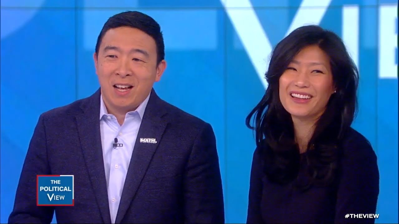 Andrew Evelyn Yang  on The View  Full Interview 